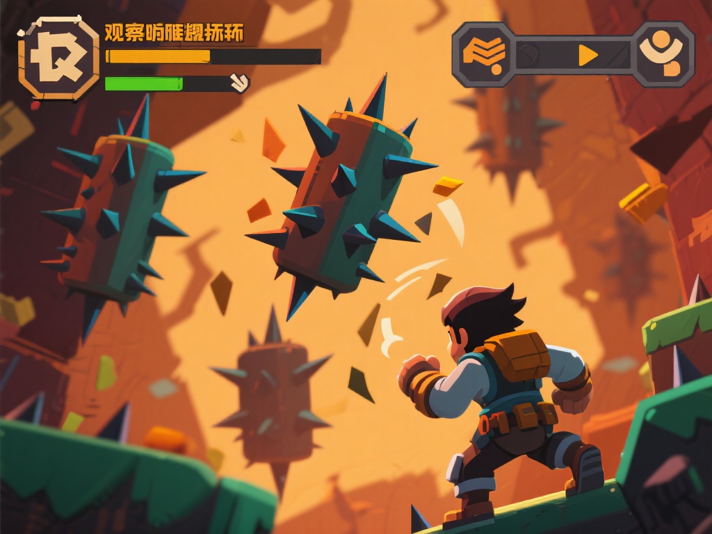 观察障碍规律：游戏中的障碍物往往有一定的出现规律，